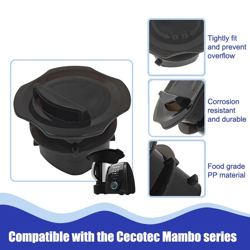 Cecotec Mambo Measuring Cup Lid Cover | Kitchen Robot Part Kitchen Robot Accessory Qme