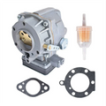 Aluminium Carburetor for Briggs & Stratton 694026 693480 + Gasket Replacement Carburetor Qme As shown