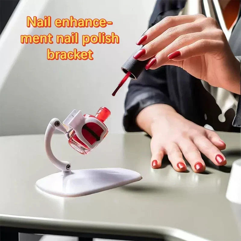 Hands-Free Nail Polish Bottle Stand Holder – DIY Nail Art Nail Polish Holder Qme