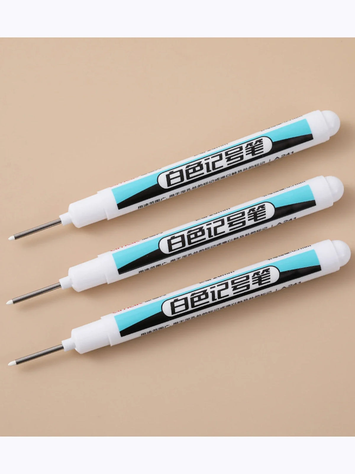 White Deep Hole Paint Marker Pen – Waterproof & Permanent Paint Marker Pen Qme