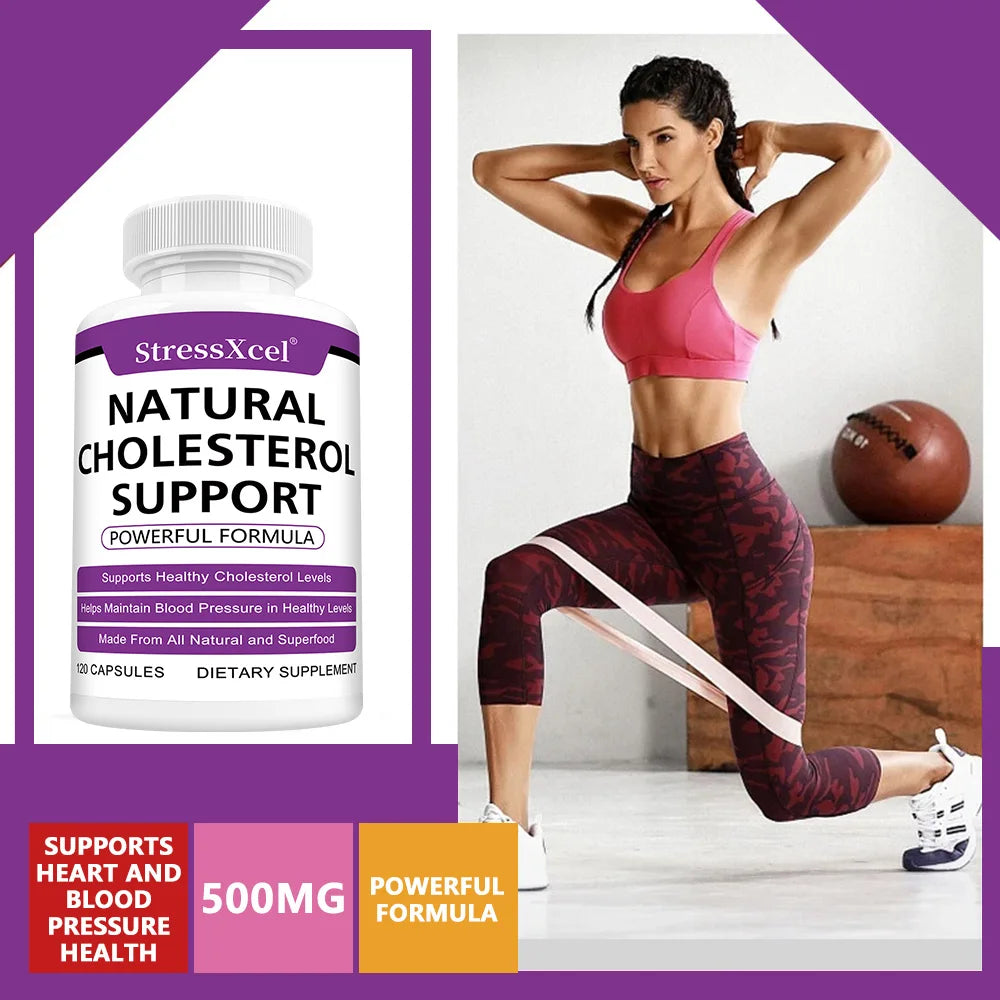 VITALXTRA Heart & Circulatory Health Supplement – 60 Capsules Herbal Health Supplement Qst