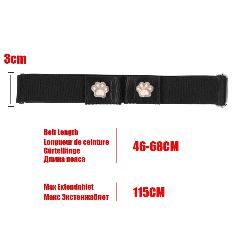 Traceless Invisible Elastic Waist Belt – Buckle-Free Adjustable Elastic Waist Belt Qme