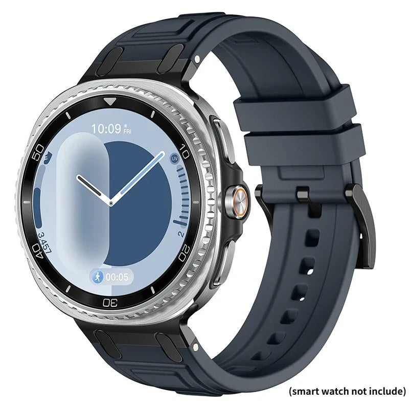Silicone Sport Band for Samsung Galaxy Watch 9 & 8 Silicone Watch Band Qme Mid Galaxy classic 8 46