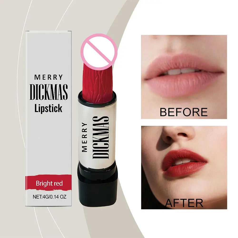 Funny Gag Lipstick for Women – Matte Velvet Long-Lasting Matte Velvet Lipstick Qme