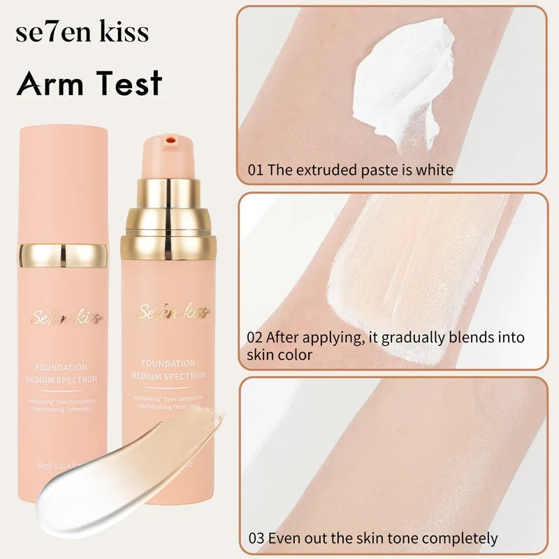Qme Color Changing Liquid Foundation – Waterproof & Long-Lasting Liquid Foundation Qme
