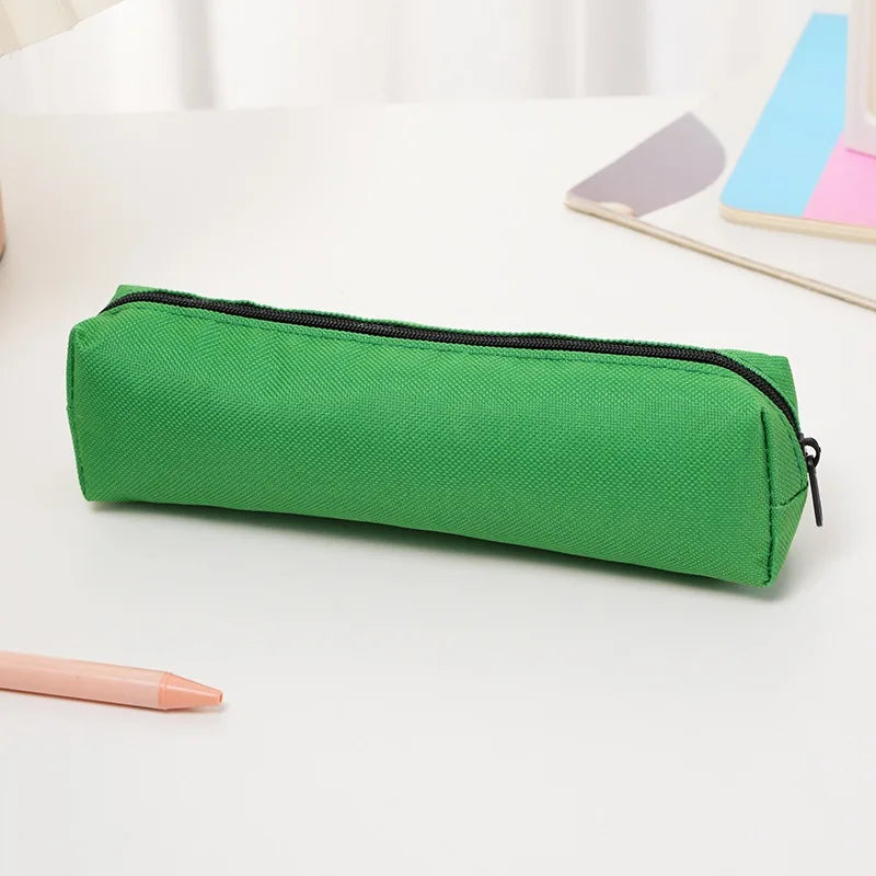 Mini Zipper Pencil Case | Small Fabric Pen Bag for School Zipper Pencil Case Qme