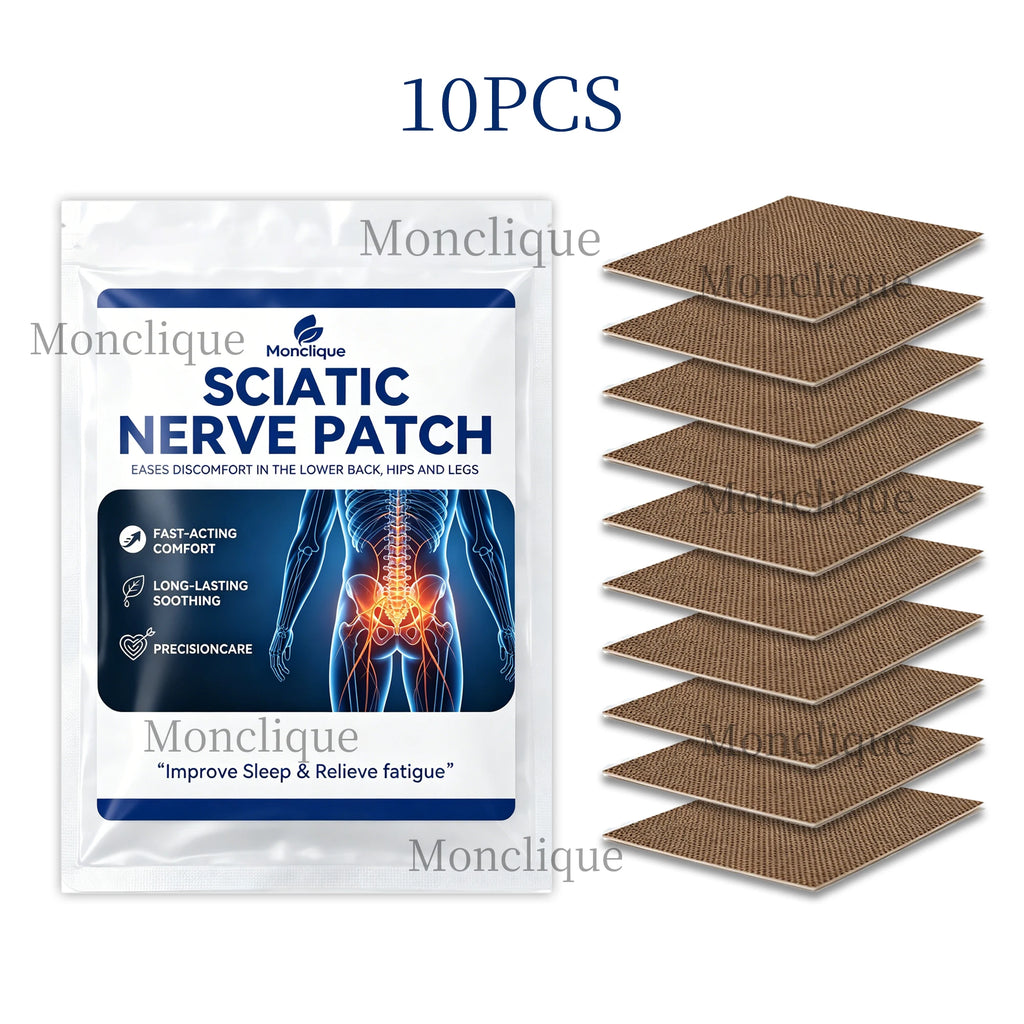 Herbal Soothing Patch – Waist, Hip & Leg Daily Care Herbal Body Patch Qst 10Pcs