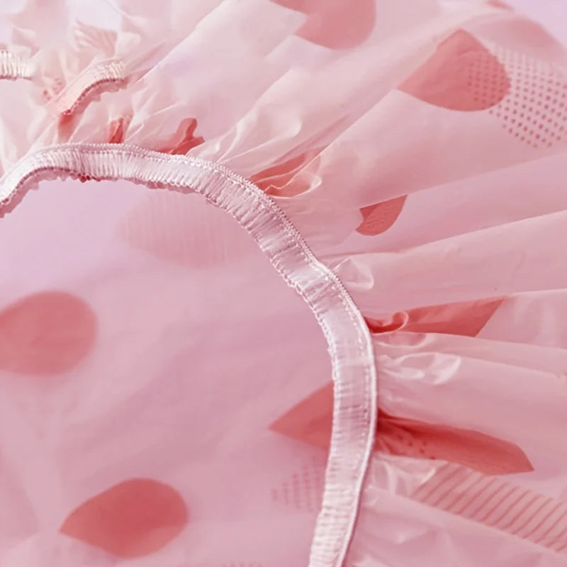 Waterproof Shower Cap for Hair Protection | Qme Shower Cap Qme Pink