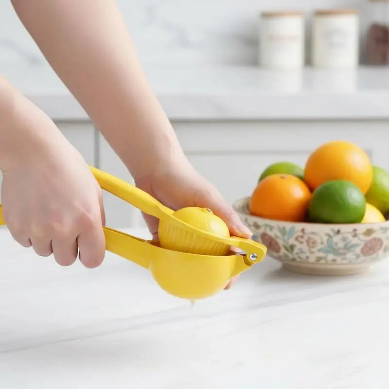 Manual Citrus Lemon Press Juicer | Colorful Food-Safe Gadget Citrus Press Juicer Qme