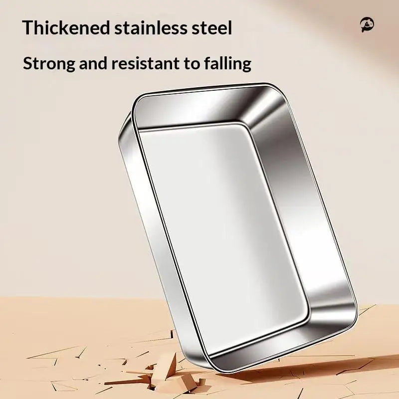 Stainless Steel Tilted Pet Bowl for Cats & Puppies – Large Pet Feeding Bowl Qme