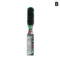 Double-Sided Barber Neck Duster Horsehair Brush – Professional Barber Neck Brush Qme B