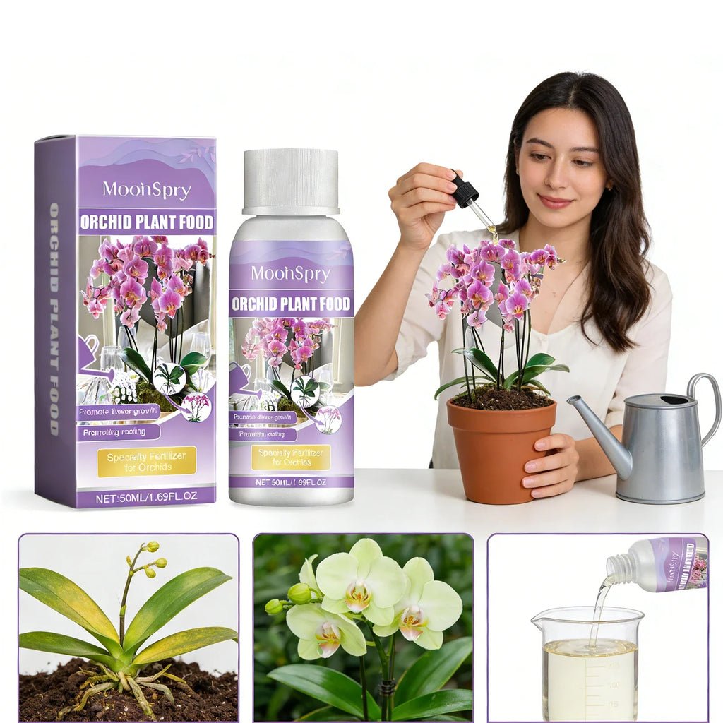 Orchid Growth Agent – Root & Flowering Booster Nutrient Orchid Fertilizer Spray Qme