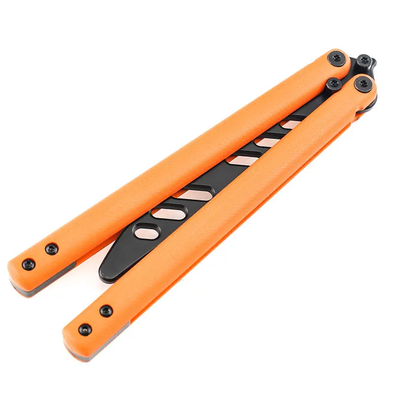 TRSKT Balisong Butterfly Trainer – G10 Handle & Ball Bearing Balisong Trainer Qst NO LOGO 1 China Mainland