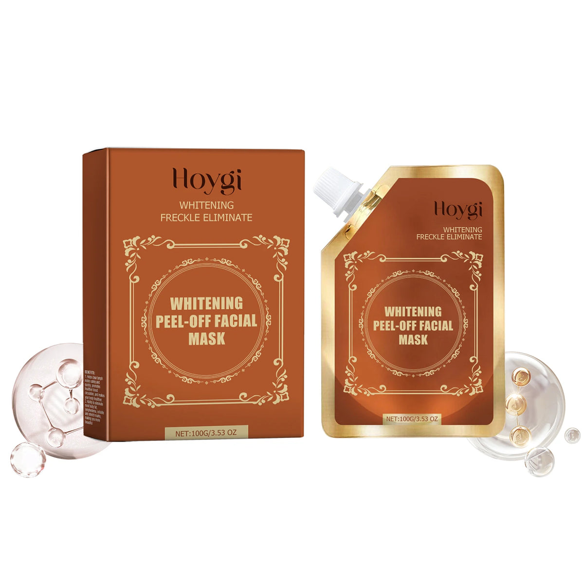 Hoygi Brightening Peel-Off Jelly Mask – Cleansing & Hydrating Peel-Off Face Mask Qst 100g