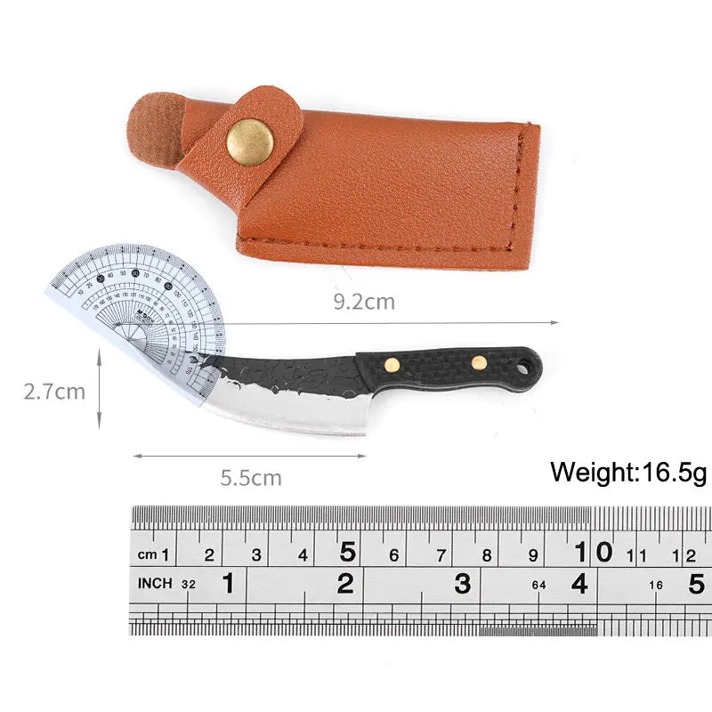 Swayboo Mini Fixed Blade EDC Knife – G10 Handle & Holster Fixed Blade Knife Qst A