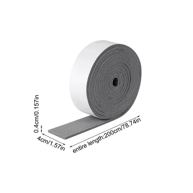 Window Anti-Condensation Strips – Moisture Absorbing Tape Moisture Absorbing Strip Qme 1Roll Grey 4X200cm 4mm