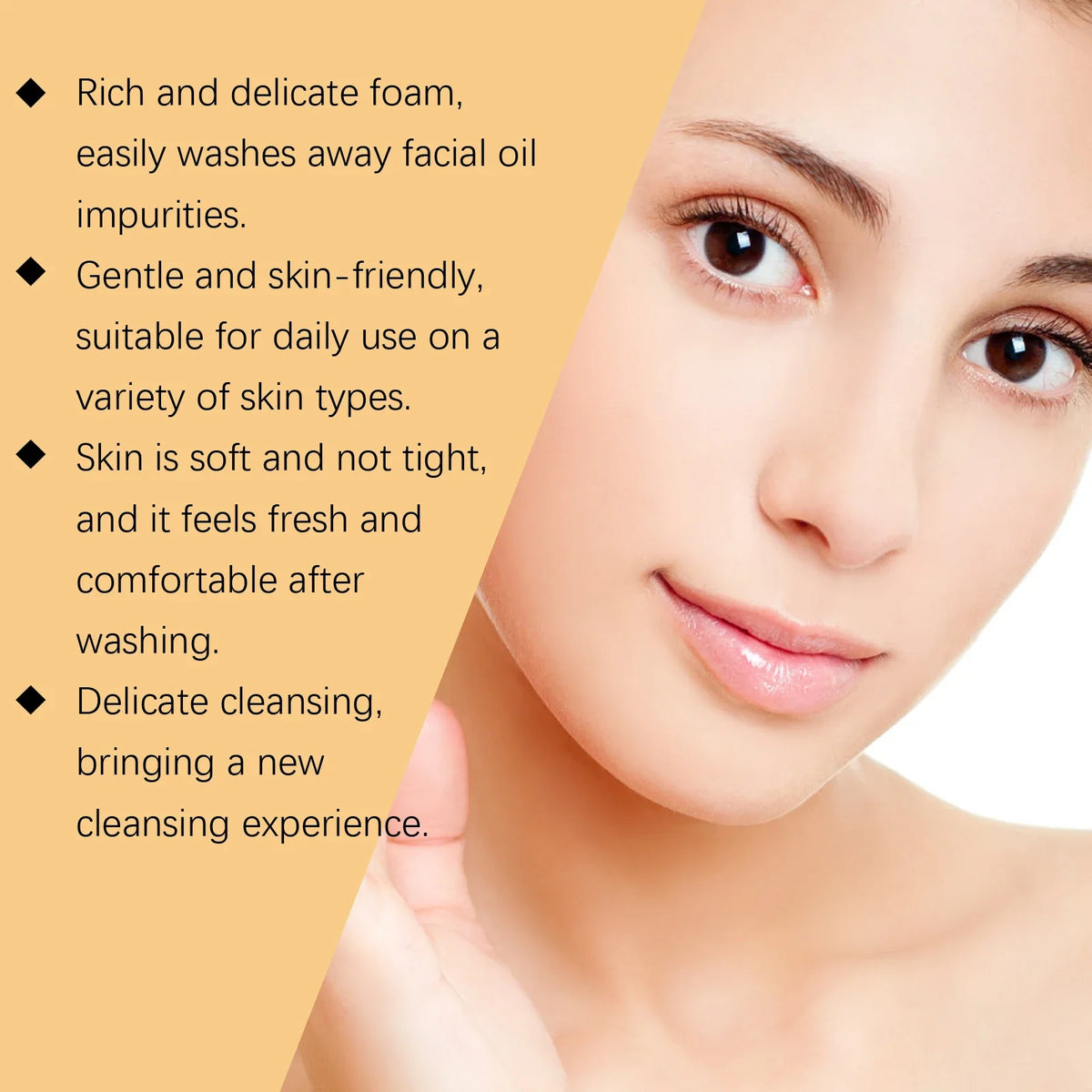 Centella Facial Cleanser – Deep Cleansing Foam & Oil Control Facial Foam Cleanser Qme