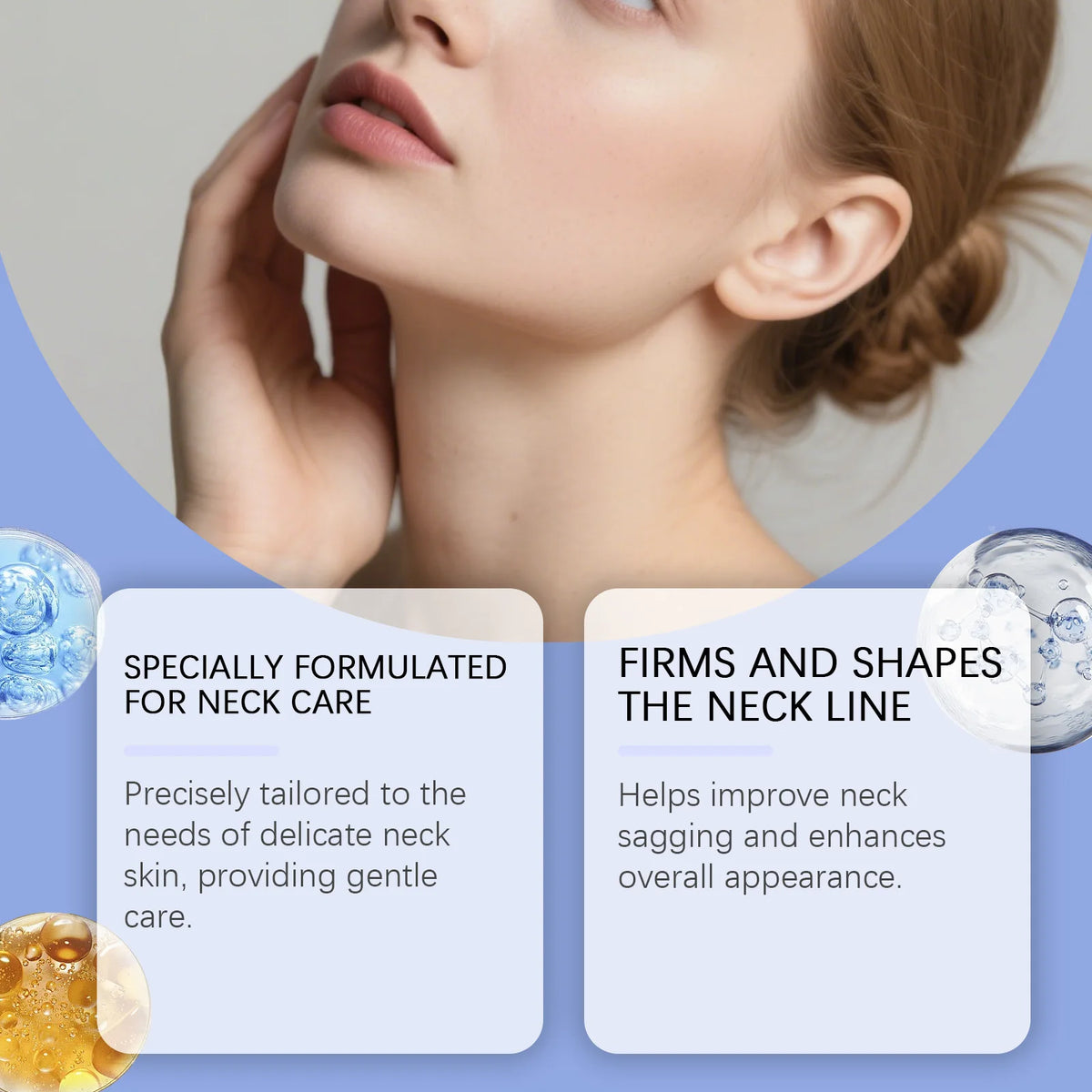 Moisturizing Neck Cream – Firming, Brightening & Smoothing 50g Neck Firming Cream Qst