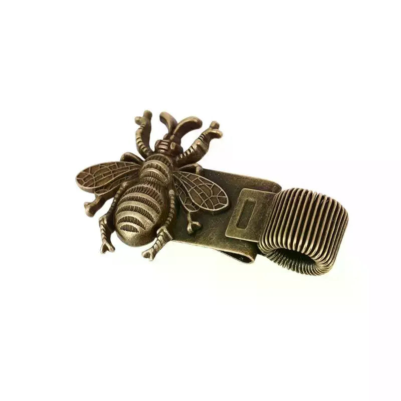 Retro Insect Metal Pen Clip – Spring-Loaded Notebook Holder Metal Pen Clip Qme