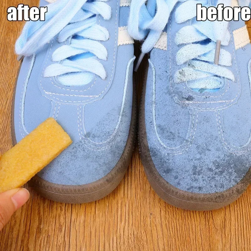 Natural Suede & Leather Shoe Cleaning Eraser Block | Qme Shoe Cleaning Eraser Qme