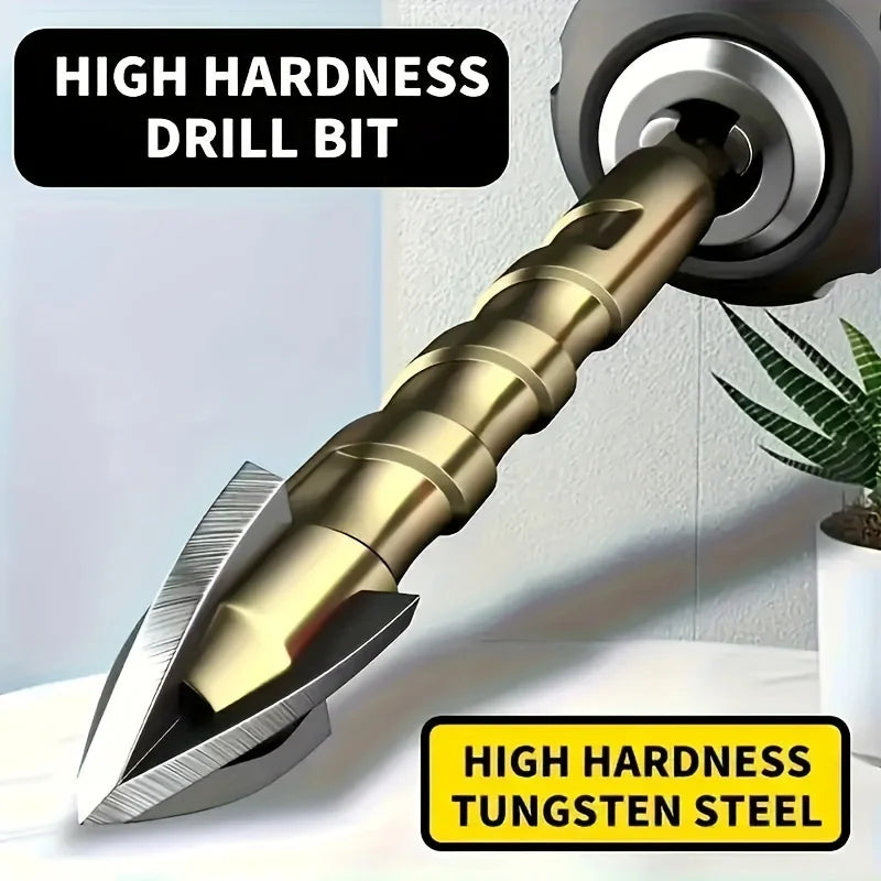 Cross Hexagon Carbide Tile Drill Bits – Glass Ceramic Metal Set Carbide Drill Bit Set Qme