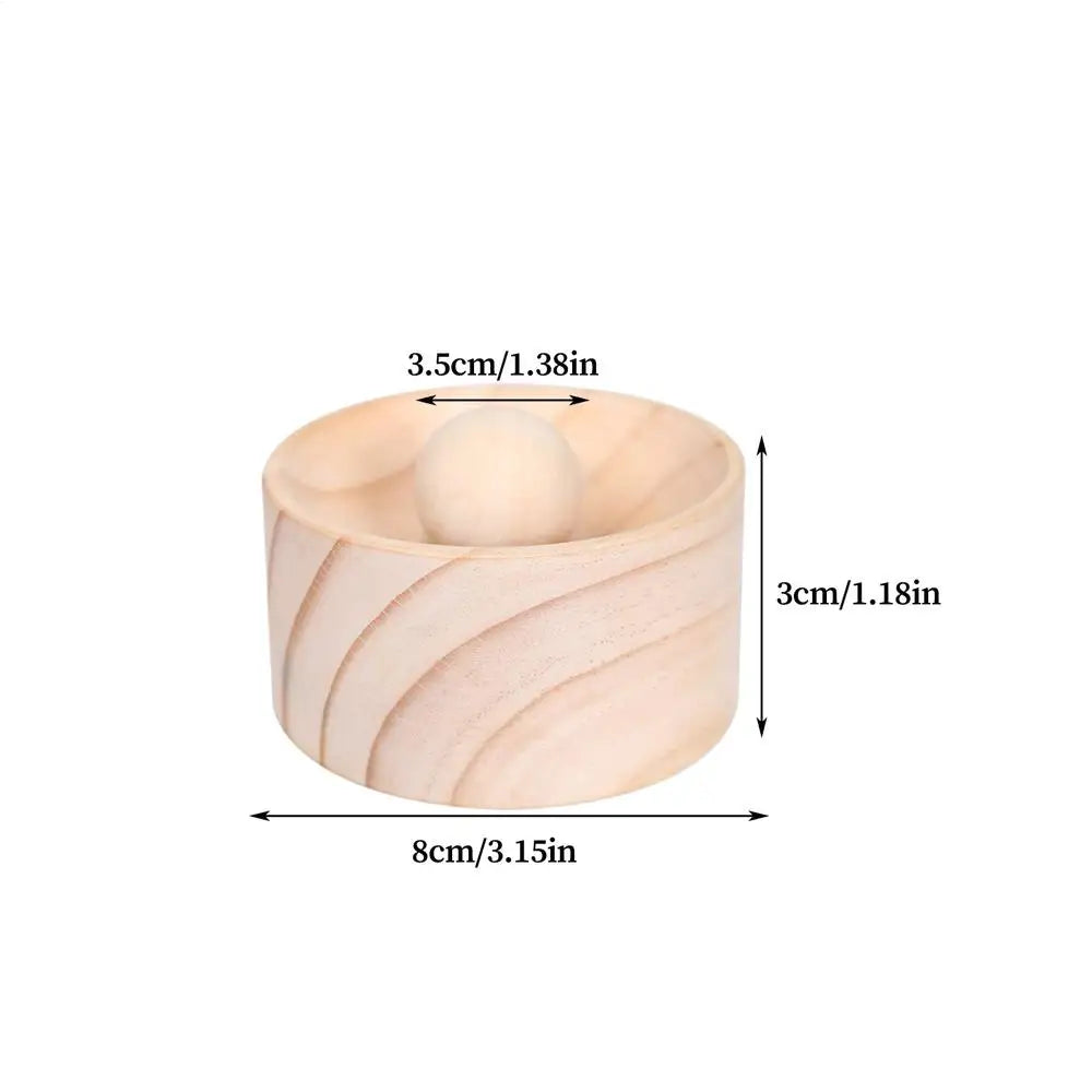 Wooden Non-Stick Dumpling Maker Mold Press – 8cm Kitchen Tool Dumpling Maker Mold Qme as shown
