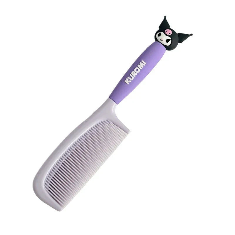 Kuromi Hair Straightening Comb – Cute Styling Tool Hair Straightening Comb Qme