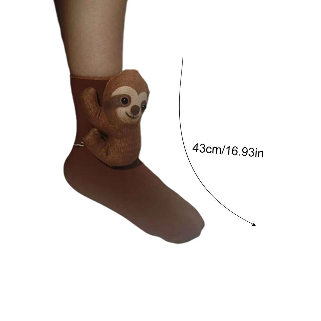 Cartoon Fluffy Slipper Socks – Thermal Women's Winter Socks Fluffy Slipper Socks Qme