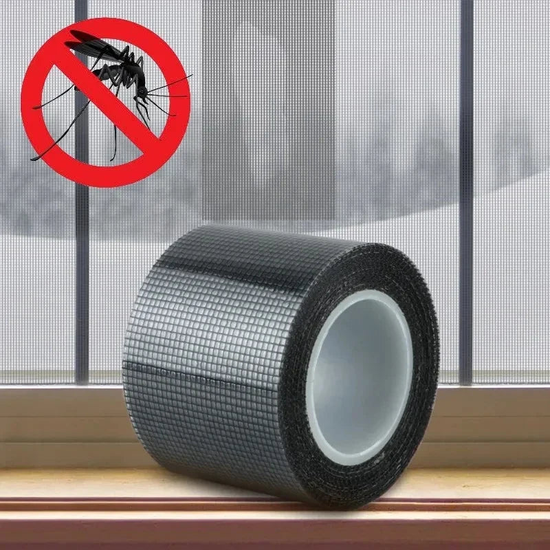 Window Screen Repair Tape – Adhesive Mesh Patch Roll Screen Repair Tape Qme
