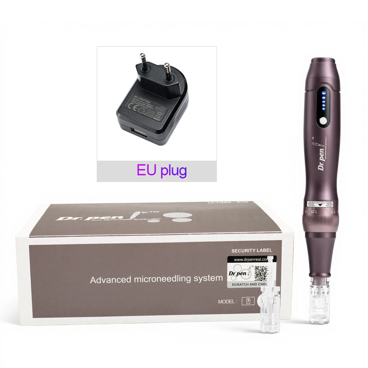 Dr. Pen A10 Wireless Microneedling Pen – 5 Speeds, LED Display Microneedling Pen Qst Dr pen A10 EU