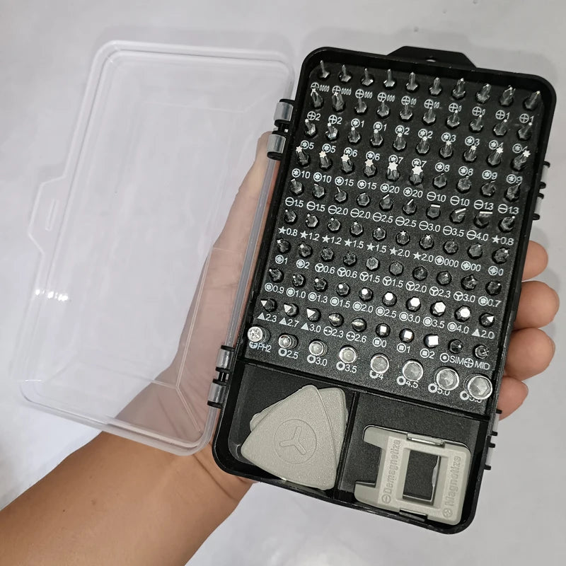 115-Piece Precision Screwdriver Repair Kit – CrV Steel Set Precision Screwdriver Kit Qst Default Title
