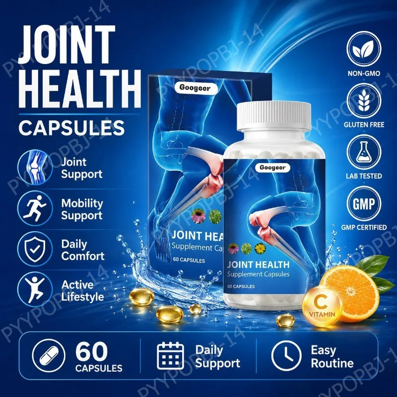 Googeer Vitamin C Softgels – Non-GMO Joint & Wellness, 60ct Vitamin C Supplement Qst