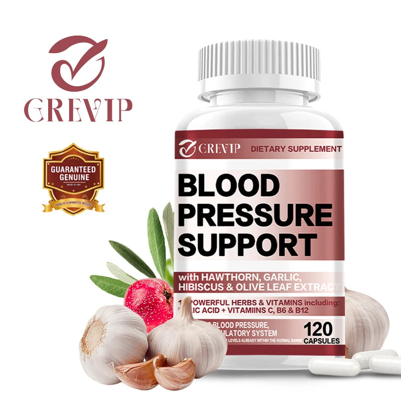 Xemenry BP Support Supplement – Heart & Brain Health, 120 Caps Dietary Supplement Qst