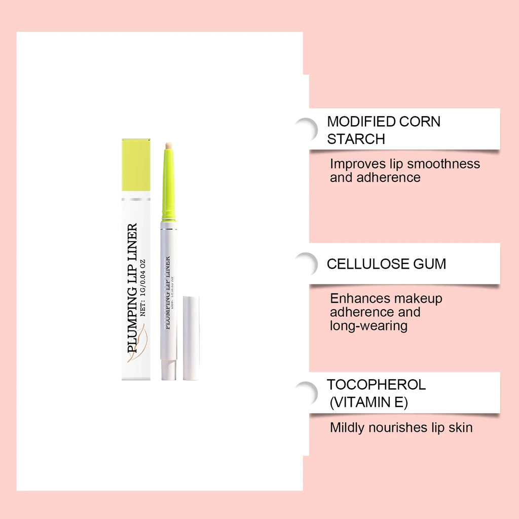 Waterproof Matte Lip Liner – Smudge-Proof, Long-Lasting Pencil Lip Liner Pencil Qme