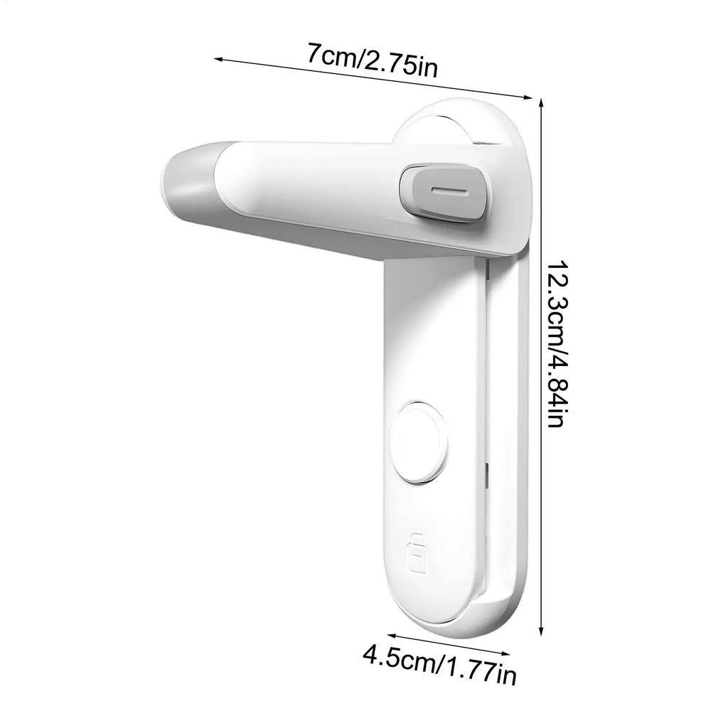 Child Safety Door Lock | Modern Baby Proofing Hardware Child Safety Lock Qme