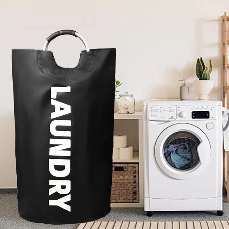 Large Waterproof Laundry Bag with Handle – Oxford Fabric Laundry Bag Qme