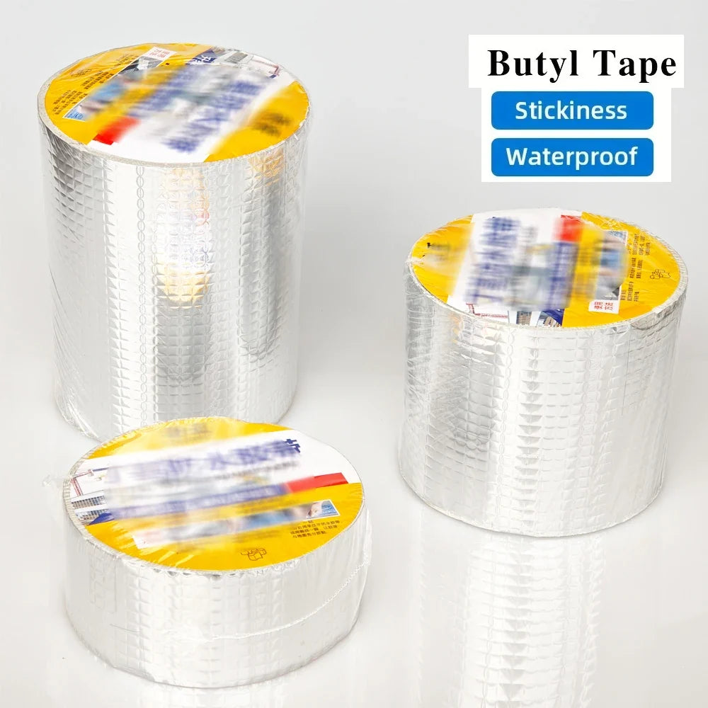 Butyl Tape Waterproof Roof Flashing & Leak Sealing Patch Waterproof Sealing Tape Qme