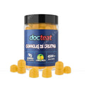 Docteat Creatine Gummies 4500mg – Lime Lemon Monohydrate Creatine Supplement Qst 90 Count(Pack of 1)