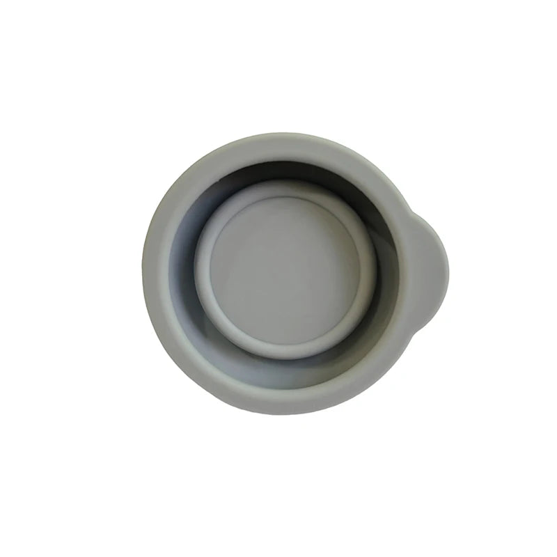 Silicone Glass Bottle Cap – Reusable Leak-Proof Lid 48mm Silicone Bottle Cap Qst Gray