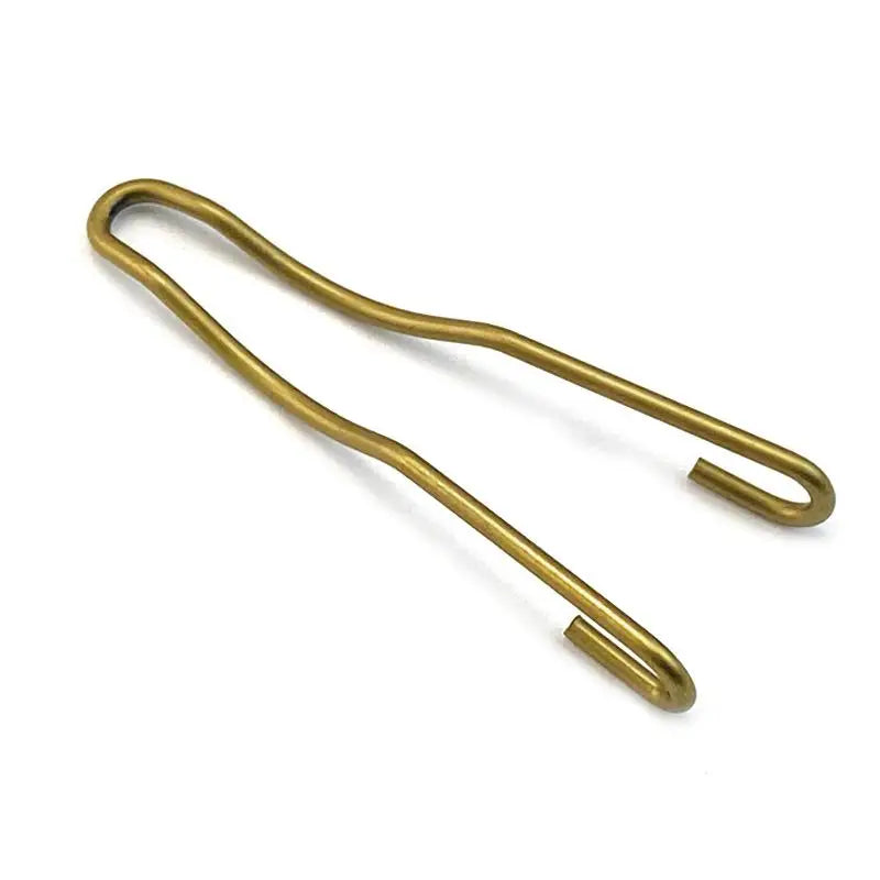 Swayboo 416 Steel Wire Back Clip – Folding Knife DIY Upgrade Knife Clip Accessory Qst Gold 1 pcs