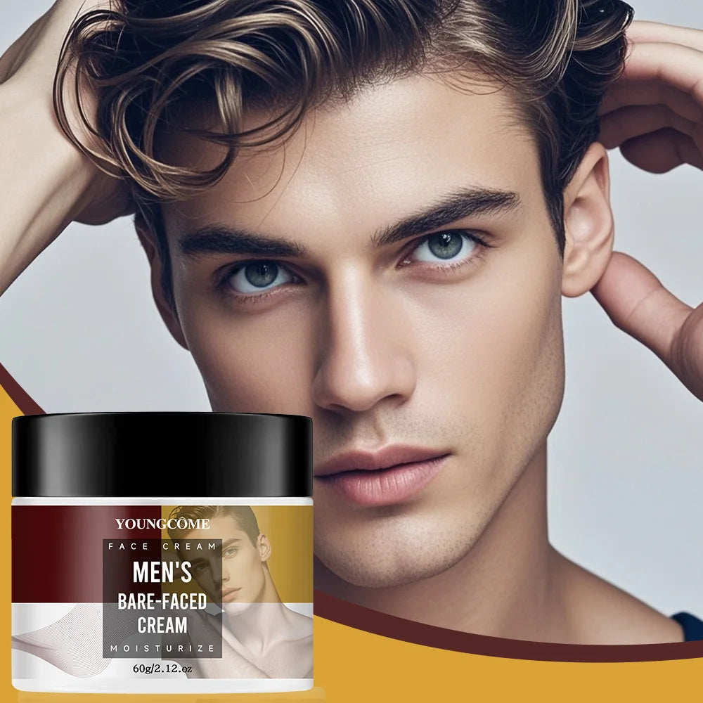 YOUNGCOME Men's Retinol Hyaluronic Face Cream – Firm & Hydrate Men's Face Cream Qst