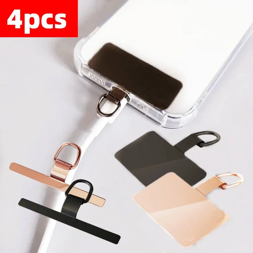 Stainless Steel Ultrathin Phone Lanyard Connector Clip | Qme Phone Lanyard Clip Qme