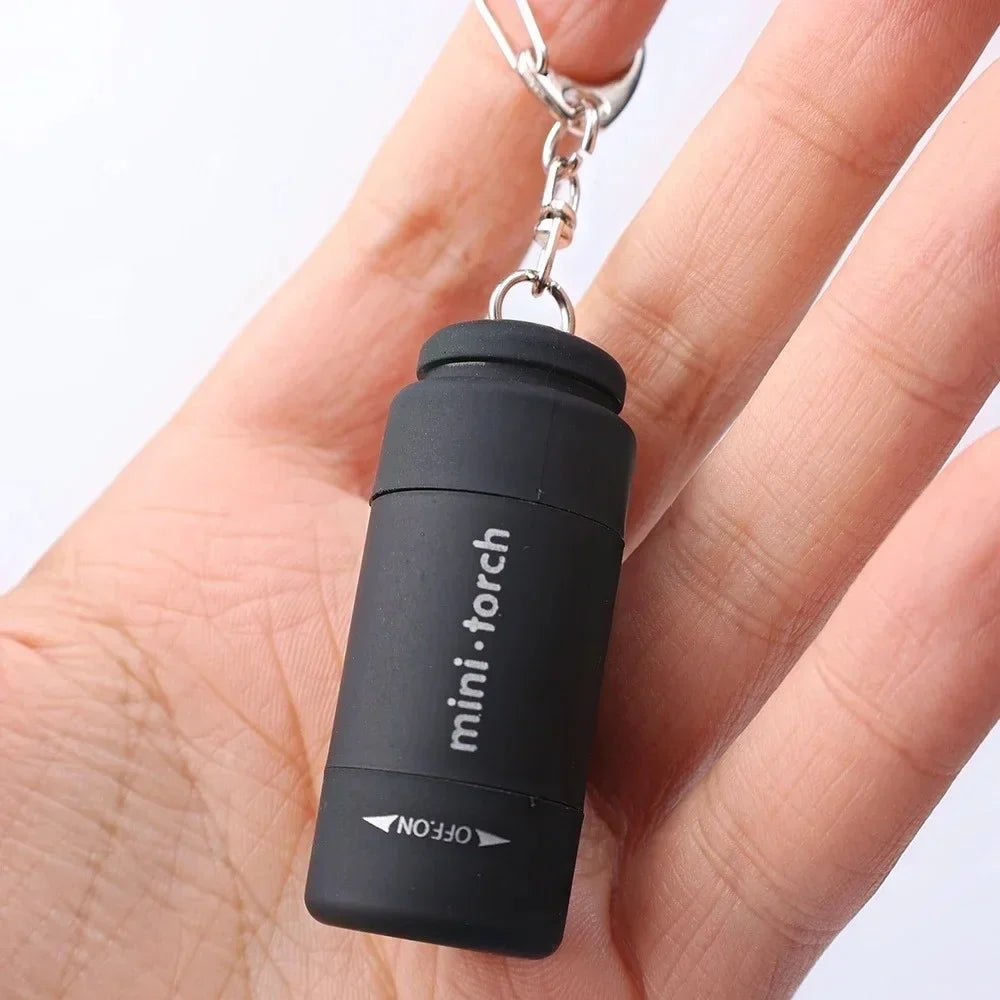 USB Rechargeable LED Keychain Flashlight – Compact & Waterproof LED Keychain Flashlight Qme