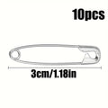 Safety Pins Set – DIY Sewing & Craft Supplies | 4 Colors Safety Pins Set Qme 3cm 1.18in