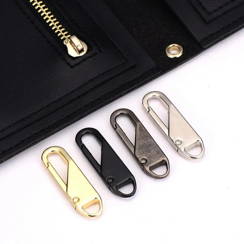 Universal Metal Zipper Puller Repair Kit – DIY Slider 10 Pcs Zipper Repair Kit Qme