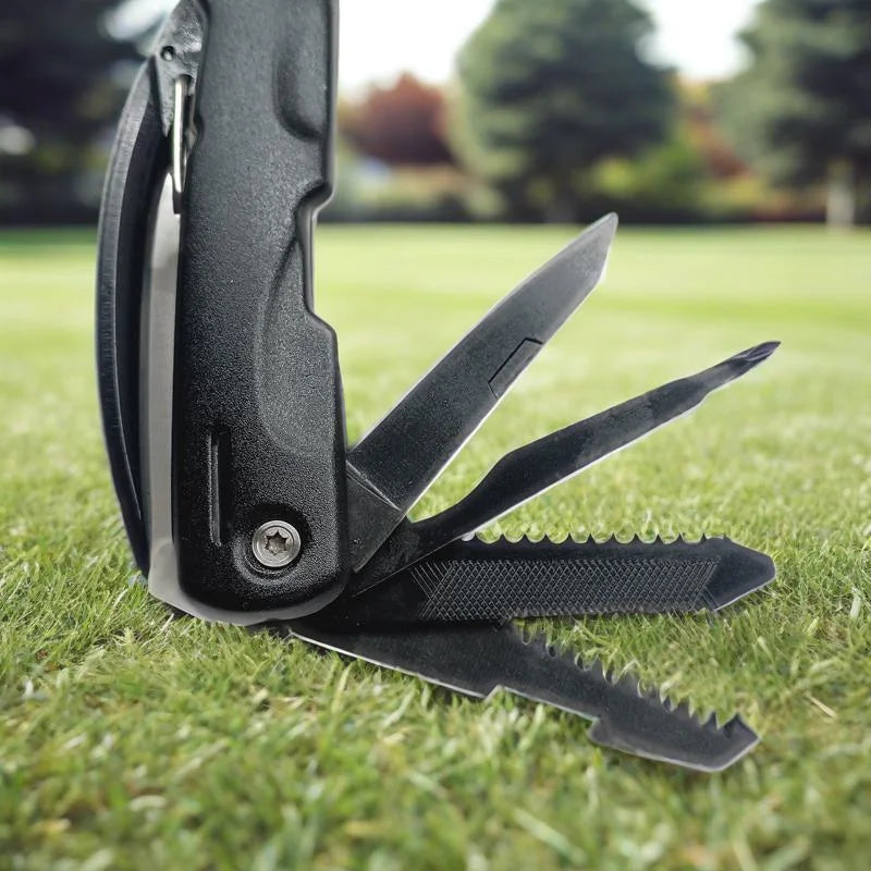12-in-1 Multitool Hammer – Compact Gift for Men, Dad & Campers Multitool Hammer Qst
