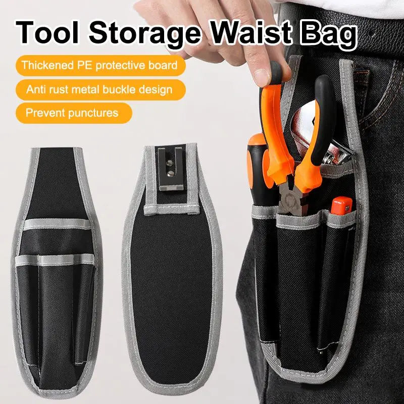 Multifunctional Tool Waist Bag – Electrician Pocket Organizer Tool Waist Bag Qme