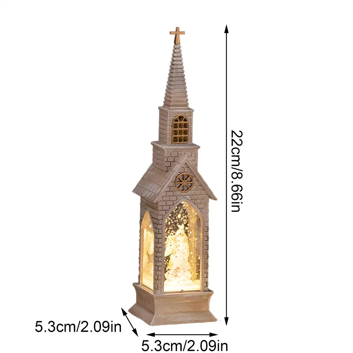 Christmas Tree LED Night Light House Shape Desktop Ornament LED Night Light Qme
