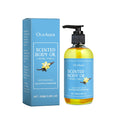 Caramel Vanilla Body Massage Oil – Moisturizing & Nourishing Body Massage Oil Qme 100ml Boxed
