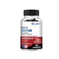 Lecithin 1200mg Capsules – Sunflower, Vegan, Non-GMO Lecithin Supplement Qst 60 count- 1 bottle